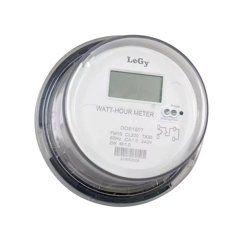ANSI Soket Tipi Tək Fazalı Enerji Ölçüsü