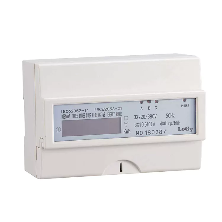 CT ilə işləyən DIN Rail Enerji Ölçüsü
