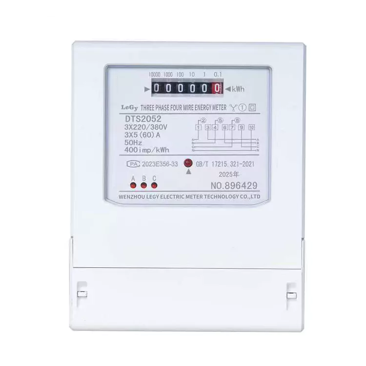 CT ilə işləyən Üç Fazalı Ağıllı Enerji Ölçüsü