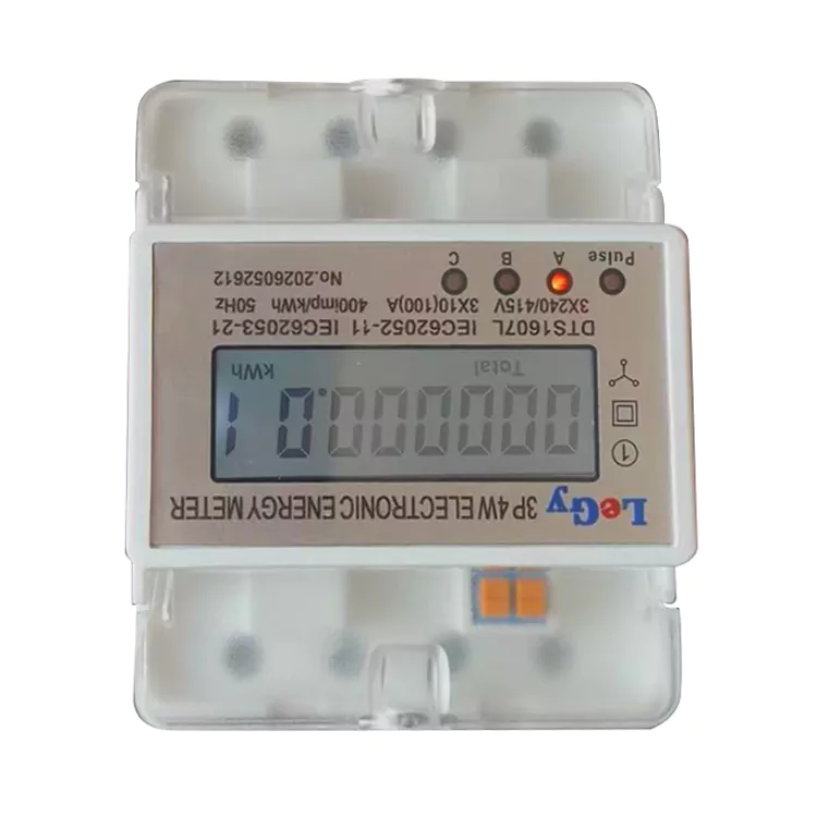 Birbaşa Bağlı DIN Rail Enerji Ölçüsü