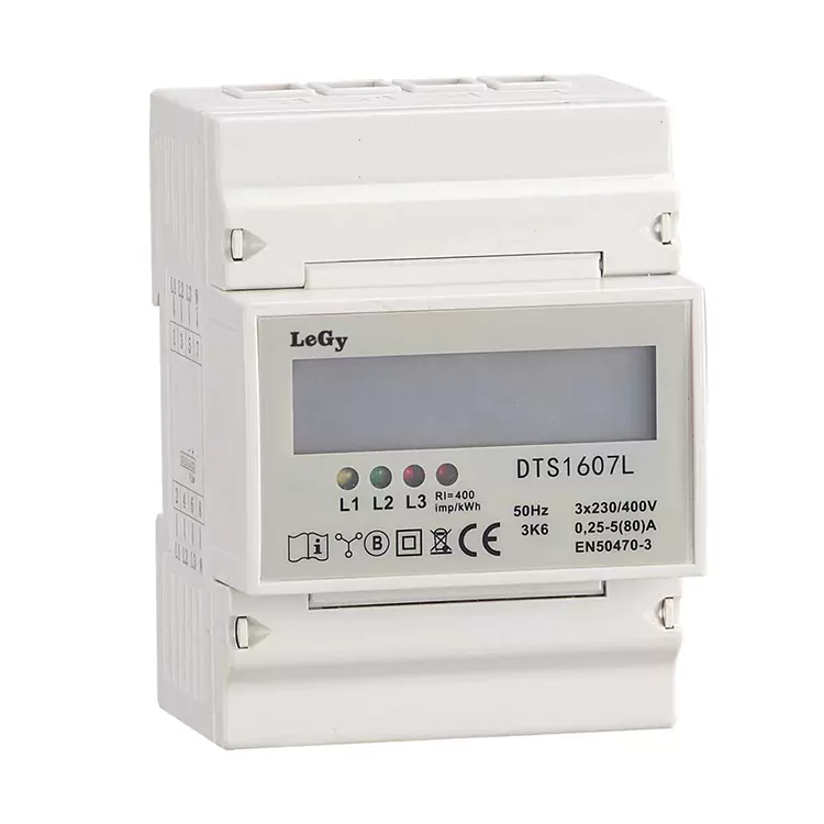 RS485 Üç Fazalı DIN Rail Ağıllı Enerji Ölçüsü