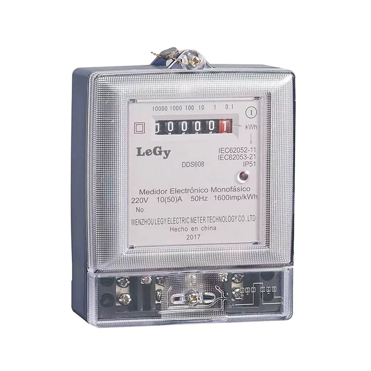Tək Fazalı RS485 Ağıllı Enerji Ölçüsü