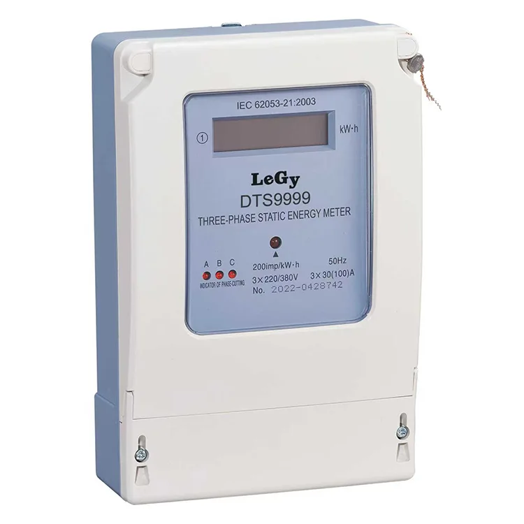 Üç Fazalı Elektron kWh Enerji Sayğacı